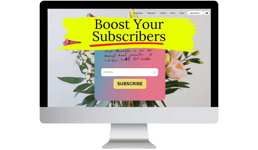 Bonus #2: website popup strategy to grow your email list